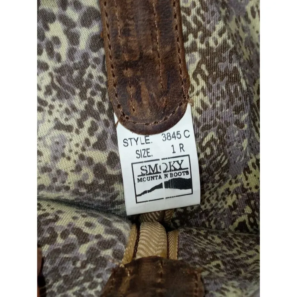 Smoky Mountain Girls Brown Leather Western Cowgirl Rodeo Country 1R